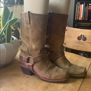Classic Frye harness boots